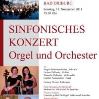 Symfonický koncert - varhany a orchestr